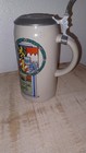 1l Deutsch Bundessscheisen 1906 Fr Antique German Beer Stein Lidded