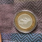  10 Dollar Casino Gaming Token The Orleans  Las Vegas  999 Fine Silver