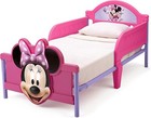 Girls Pink Toddler Bed Minnie Mouse With Safety Rails Kids Bedroom Furniture