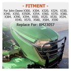 Brush Guard Bumper Kit For John Deere Tractors X350 X350r X354 X360 X370 X380