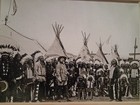 Buffalo Bill s Wild West Show  Sioux Indian  Canvas Dangler Banner 12 x16  New