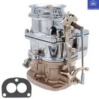 2 Barrel Chrome Carburetor For Stromberg 97 3-bolt Speedway 9-super-7 91511655