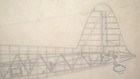 Wwii Italian Fighter Aircraft Drawing   Caproni Vizzola Drawing