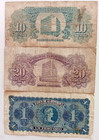Trio Of Scarce Colombia Beauties  f To Vf    Only  6 65   Superb Engraving 1953-