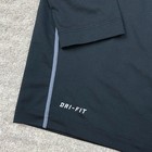 Nike Pro Combat Compression Shirt Large Black Performance Swoosh Drifit Gym Mens