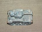 Vintage Toy 2 1 2  Long Metal plastic   Tank Pencil Sharpener