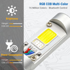 9005 Led Cob Headlight Fog Light Low Beam   Rgb Bluetooth Phone Control