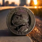 Hobo Nickel Hand Carved Original By J m Tarantula Quarter As Stormtrooper 