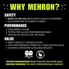 Mehron Makeup Paradise Aq - Black  Water-activated Face   1 4 Ounce  Black