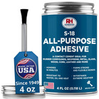 S-18 All-purpose Adhesive 4 Oz - Contact Cement For Headliner   Upholstery