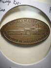 1933 Chicago World s Fair Au Elongated Cent    republic Of China    On 1921 Cent