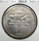 1893 Columbian Exposition Commemorative World s Fair 90  Silver Half Dollar Coin