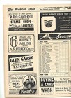 1950 1951 Nhl Program New York Rangers At Boston Bruins 