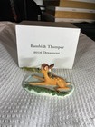 Disney Grolier  Bambi And Thumper 2016 Holiday Ornament