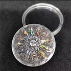 Zodiac Nickel Colored Challenge Coin-new-sun moon-astrology-sign-usa Shipping