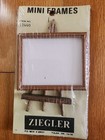 Vintage Ziegler Mini Picture Frames On Easel  12440    12450 Nos Lot Of 3