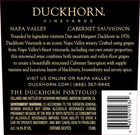 Duckhorn Vineyards Cabernet Sauvignon Napa Valley   2 Bottles   750ml