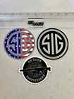 Sig Sauer Vinyl Sticker Bundle M17 Tread Mcx Lfod Includes 3 Each  24  Total