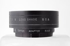 Tiffen 44mm Lens Hood Shade Series 6 And 42 S 0  42mm Adapter Ring Filter Holder