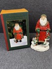1995 Santas From Around The World Danish Figurine May Department Store With Book