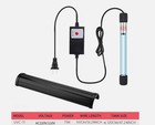 Fish Tank Uv Led Light Sterilizer Submersible 11w Aquarium Germicidal Clean Lamp