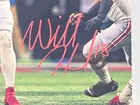 Will Howard Signed 8x10 In Action Photo Red Ink Osu Buckeyes Primetime Coa