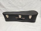Vintage 1970 s Violin Case Travel Bar Wine Bottle Holder W cards And Dice Set