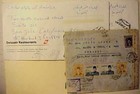 Egypt 10 Our More Stamps On Each Of 4 Covers 1945   1950 s