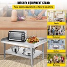 Uimoso Stainless Steel Table For Prep   Work 48  X 30  Kitchen Equipment Stand