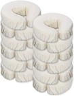 Microfiber Face Cushion Cover For Massage Table 12 Piece a Set  sand 