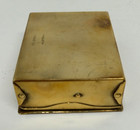 Ges Gesch Austria Brass Postage Stamp Trinket Box 4 Compartments Antique Vintage