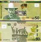 Namibia 3 Pcs Set 10 20 50 Dollars 2018 2019 2021  Unc  P-13 16 17