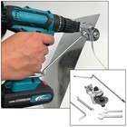 Electric Drill Plate Cutter Sheet Metal Nibbler Precise Cutting Sheet Cutter
