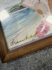 Diana Hansen Young Hawai   i Hawaiian Print Frame Signed Rare