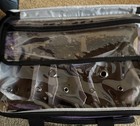 Teamoy Knitting crochet Bag  Yarn Storage With Inner Divider  purple 