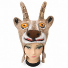 Goat Sauna Hat Handmade Felt Wool Animal Hat Funny Bath Cap Cosplay Larp Gift