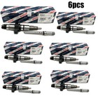6   Fuel Injector Bosch For 2003-2004 Dodge Ram 2500 3500 Cummins 5 9l 0445120255