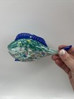 Vintage Thames Art Glass Tropical Fish Sculpture Figurine Hand Blown Signed