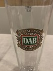 Vintage Dab Germany Dortmunder Pilsener Glassware  31cl