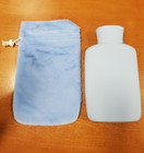 Silicone Hot Water Bottle   Cover 1 Liter Microwaveable Bpa-free  blue  8c