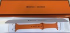 Hermes Orange Apple Watch Strap 46mm   Ready For Gift Giving 