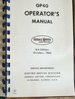 Gm-emd Gp40 Diesel Locomotive Operator s Manual 3rd Edition 1966