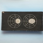 Stereoview C1850 Litho Printed Circle Study Birth Of Stereoscopy Rare Duboscq