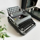 Rare Postwar Olympia    mill    Telegraph Typewriter - Sm3 Based - Robust Case