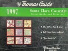 Rare Santa Clara Counties Street Guide   Directory 1997 Vintage The Thomas Guide