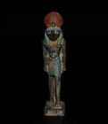 Authentic Ancient Egyptian Antique Rare God Horus Statue Figurine Egyptian Bc