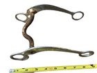 Vintage Western Grazing Bit Twisted Mouthpiece Long Swept Shank Horse Bit
