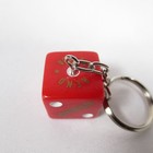 Harold s Club Casino Red Dice Keychain Reno Nevada