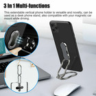 360  rotating Finger Ring Holder For Cell Phone Universal Back Grip Folding Stand