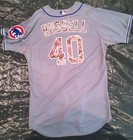 Rare Camo Chicago Cubs Game Used Jersey James Russell Size 48 Baseball Iowa Mlb